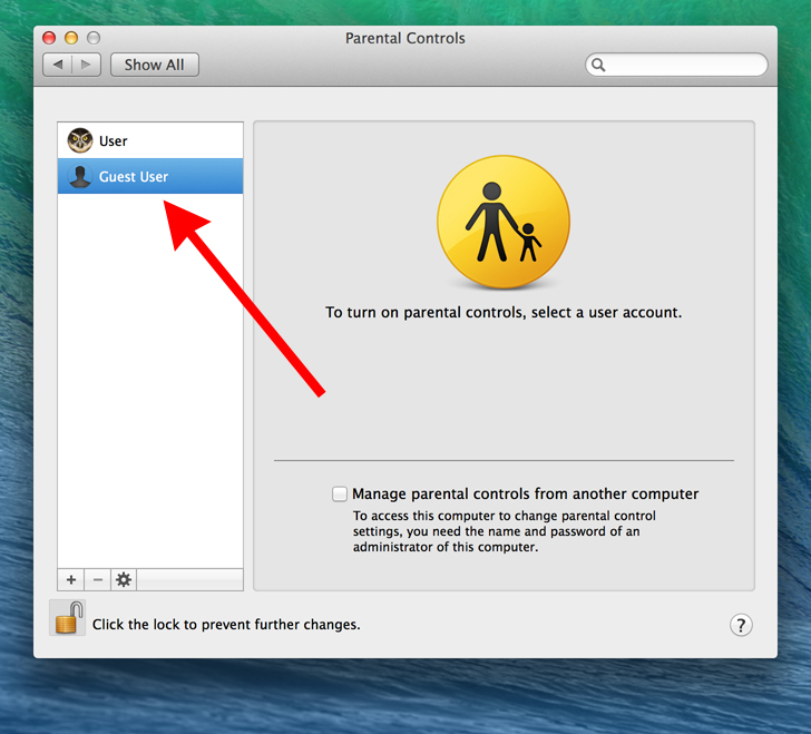 How to access system preferences panels blocked by admin for mac